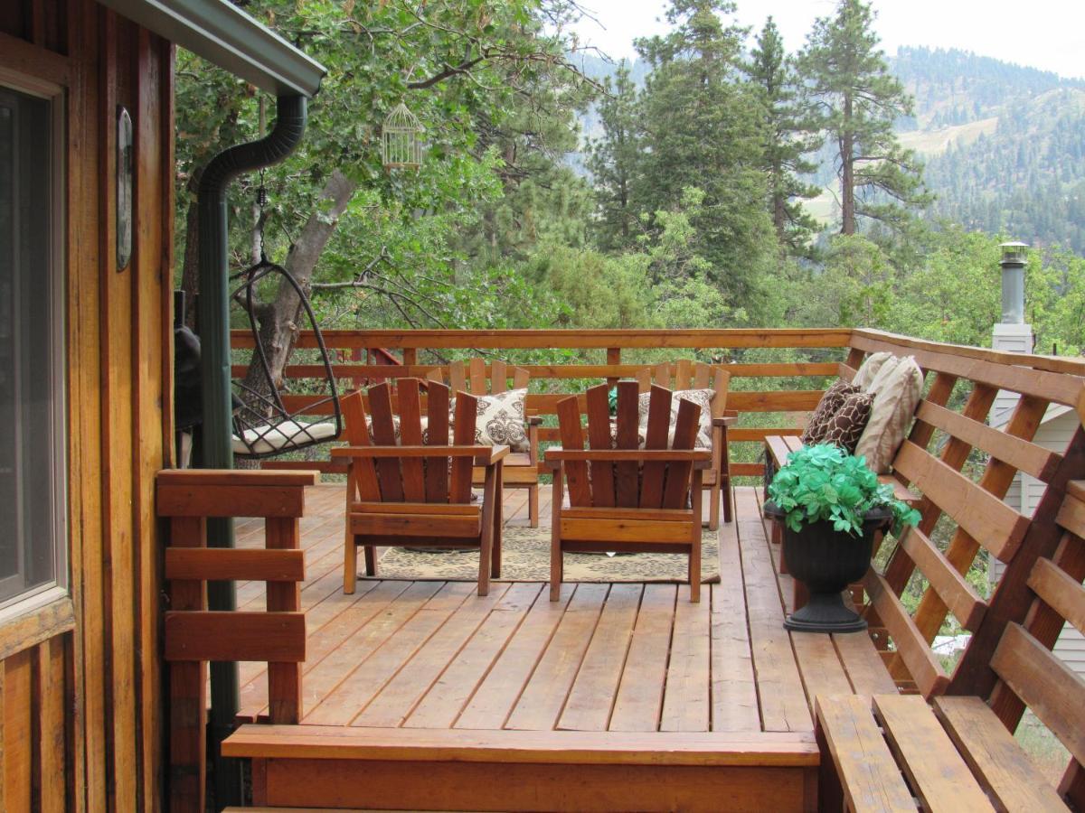 Hillside Hideaway -View Of Ski Slope From Charming Deck Big Bear Lake Bagian luar foto